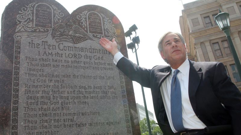 A bill that would have required Texas public schools to display the Ten Commandments has failed