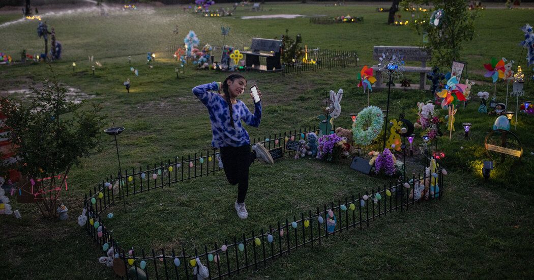 After Uvalde, a Cemetery Anchors Families of Victims