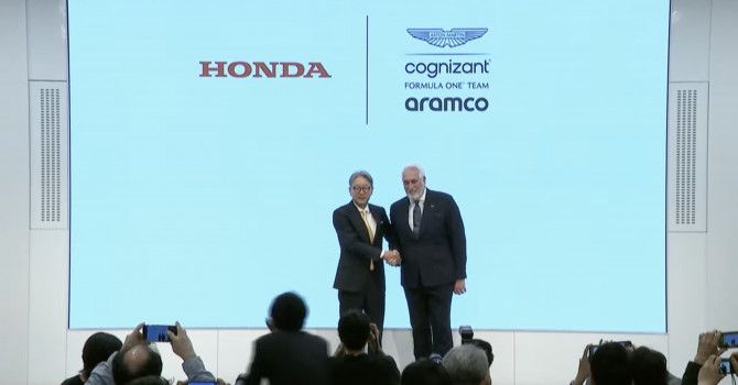 【F1】推翻上任社長決定 Honda宣布2026年與Aston Martin車隊結盟