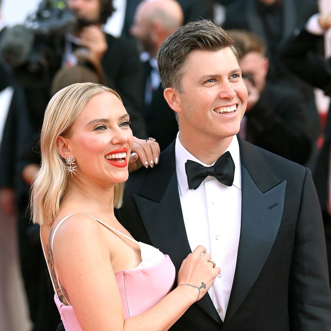 Scarlett Johansson and Colin Jost