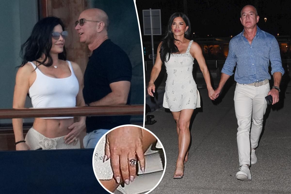 Details of Jeff Bezos and Lauren Sánchez's 'private' engagement revealed