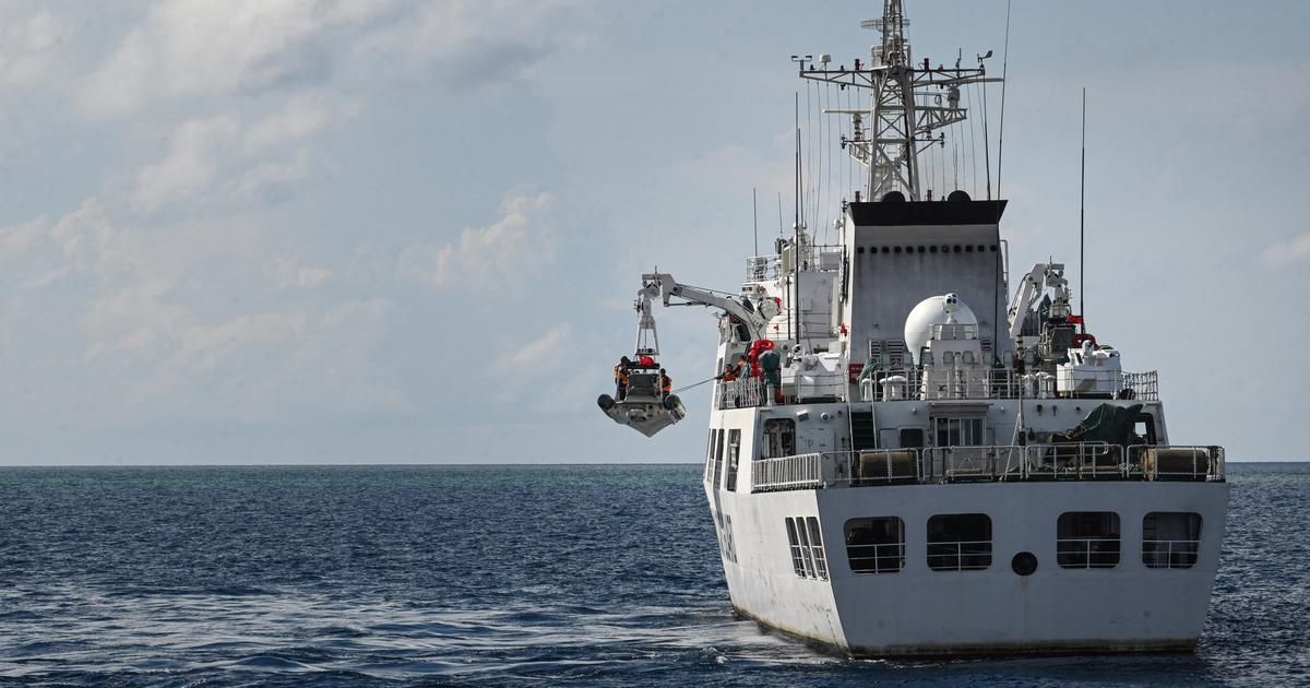 Un bateau chinois surpris en train de piller des épaves de guerre britanniques