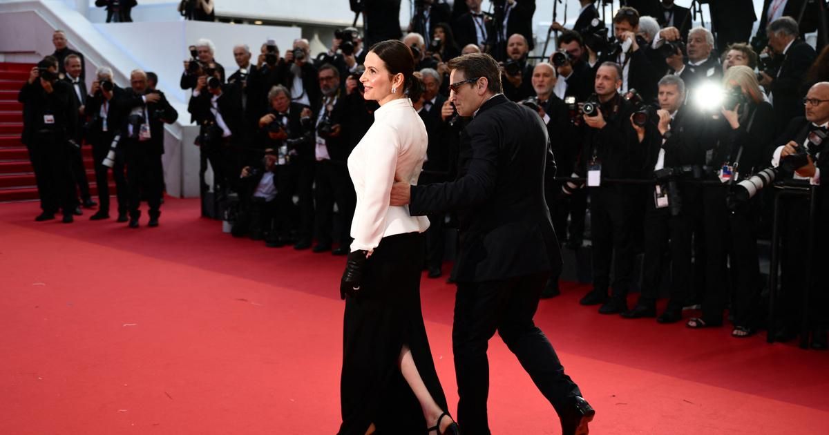 Cannes : Benoît Magimel et Juliette Binoche, la montée des marches pudique des ex-amants