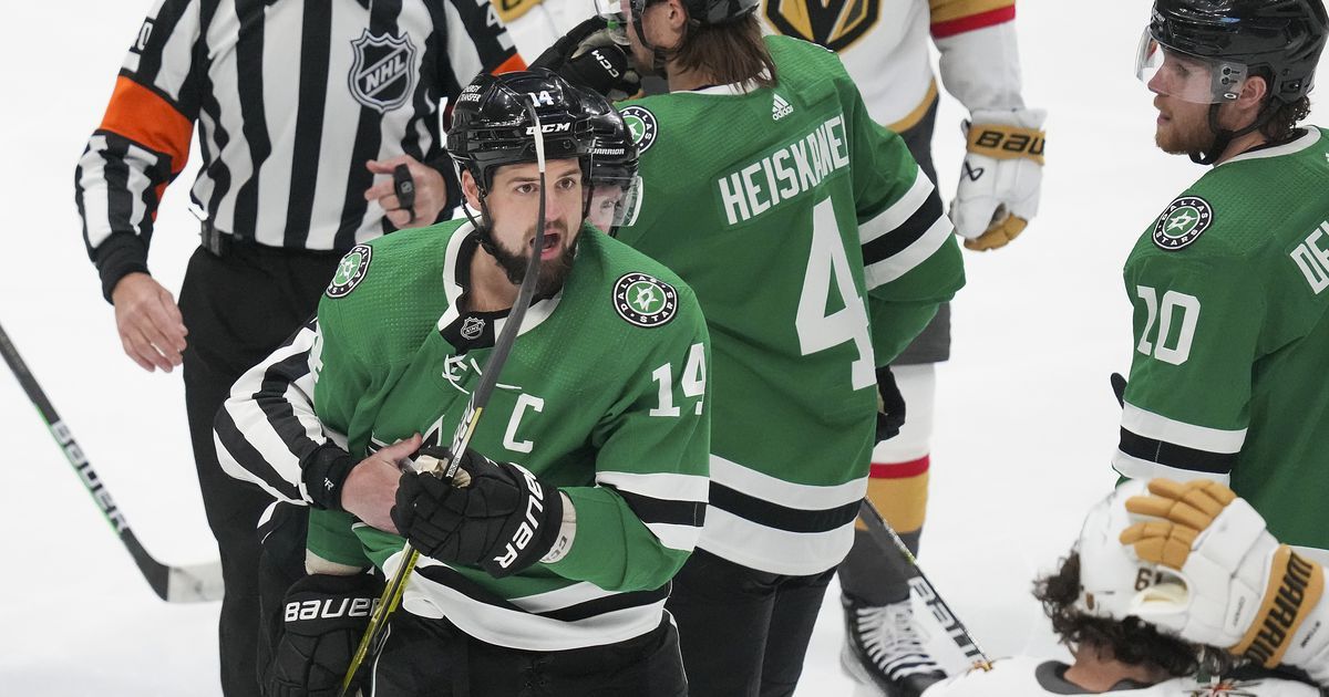 Stars captain Jamie Benn suspended two games following ejection from Game 3 vs. Vegas