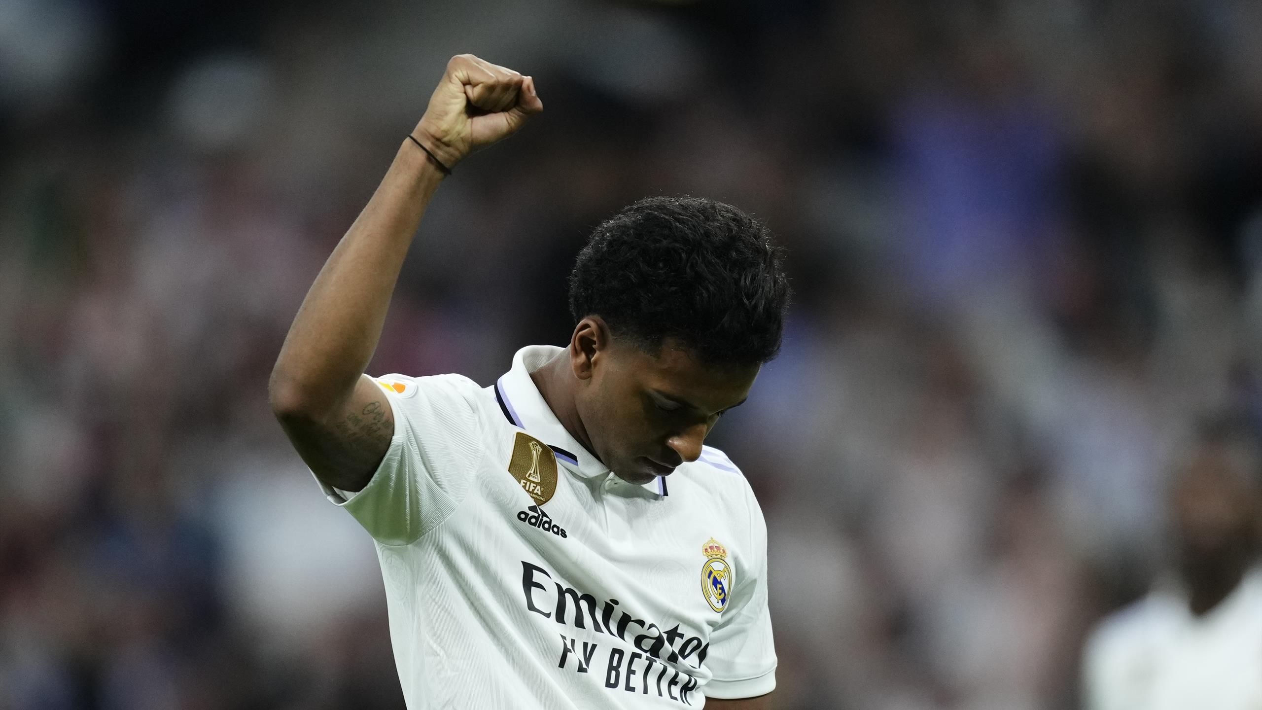 Liga - 36e journée - Rodrygo sauve le Real Madrid face au Rayo Vallecano (2-1) et dédicasse son but à Vinicius