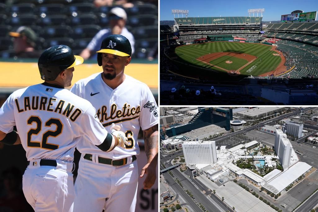 Oakland A's strike deal to move to new 30,000-seat stadium in Las Vegas