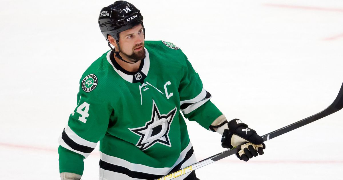 Stars captain Jamie Benn doesn’t offer much enlightenment on ejection-causing cross-check