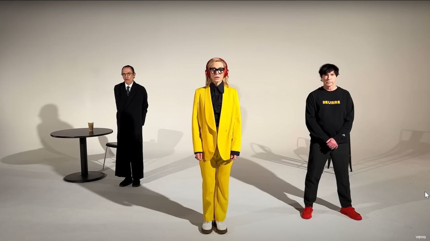 L'actrice Cate Blanchett dans un clip du nouvel album des Sparks