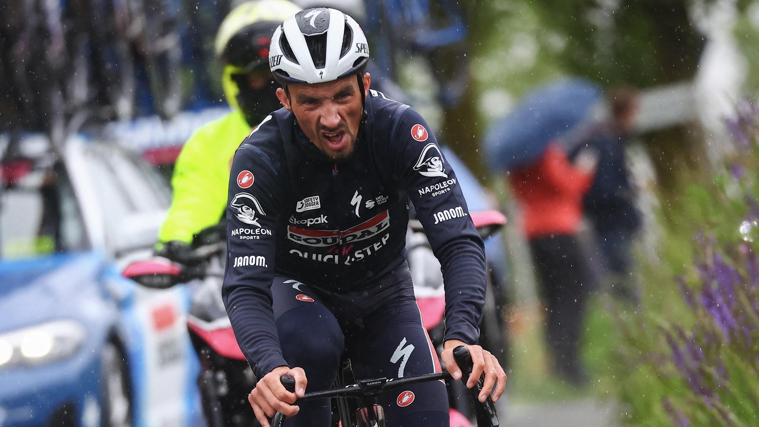 Giro | Julian Alaphilippe : "J'ai retrouvé un niveau qui me permet de me faire plaisir"