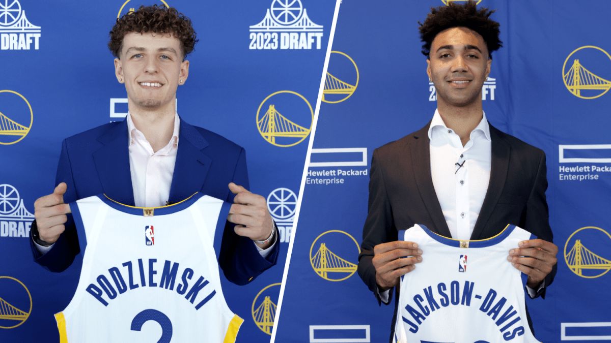 Podziemski, Jackson-Davis want to be ‘sponges' around Warriors