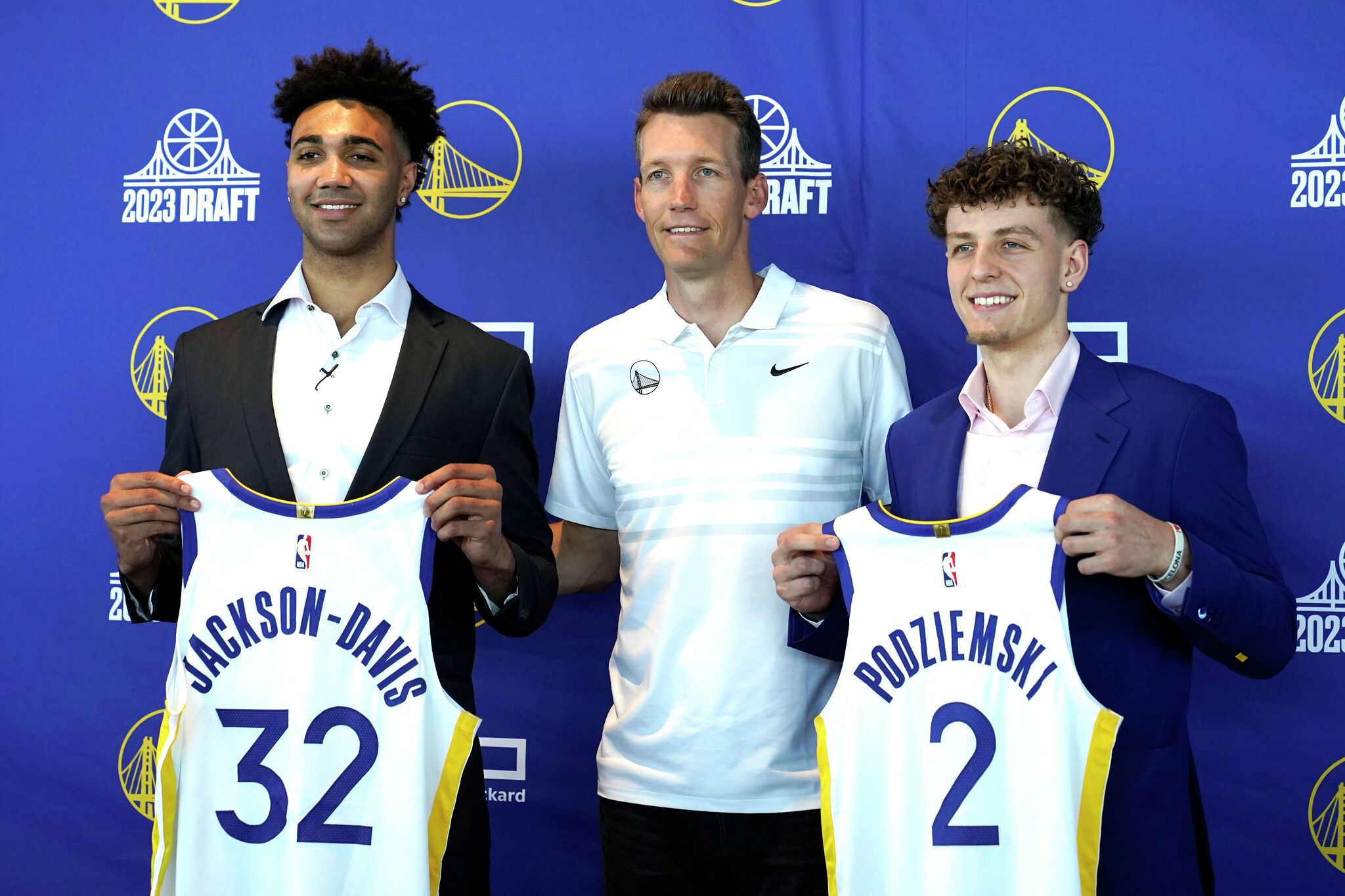 Dubs' new rookie Trayce Jackson-Davis explains viral draft night tweet