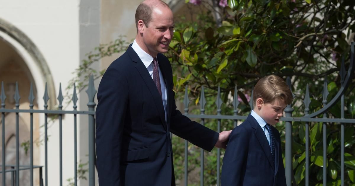 En photos, le prince George, 9 ans, visite (déjà) Eton College accompagné de ses parents