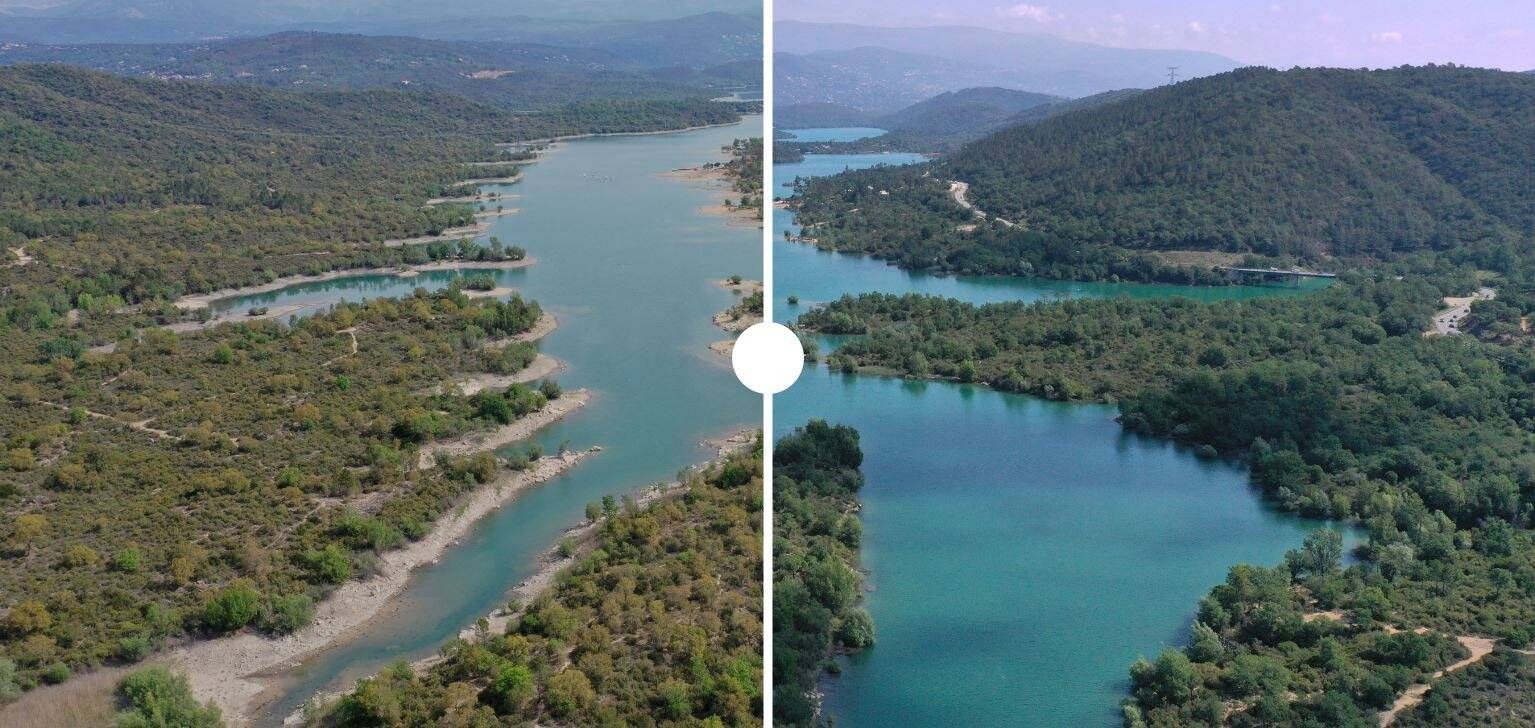 AVANT/APRES. Les dernières pluies ont-elles changé l'état des cours d'eau et lacs varois?