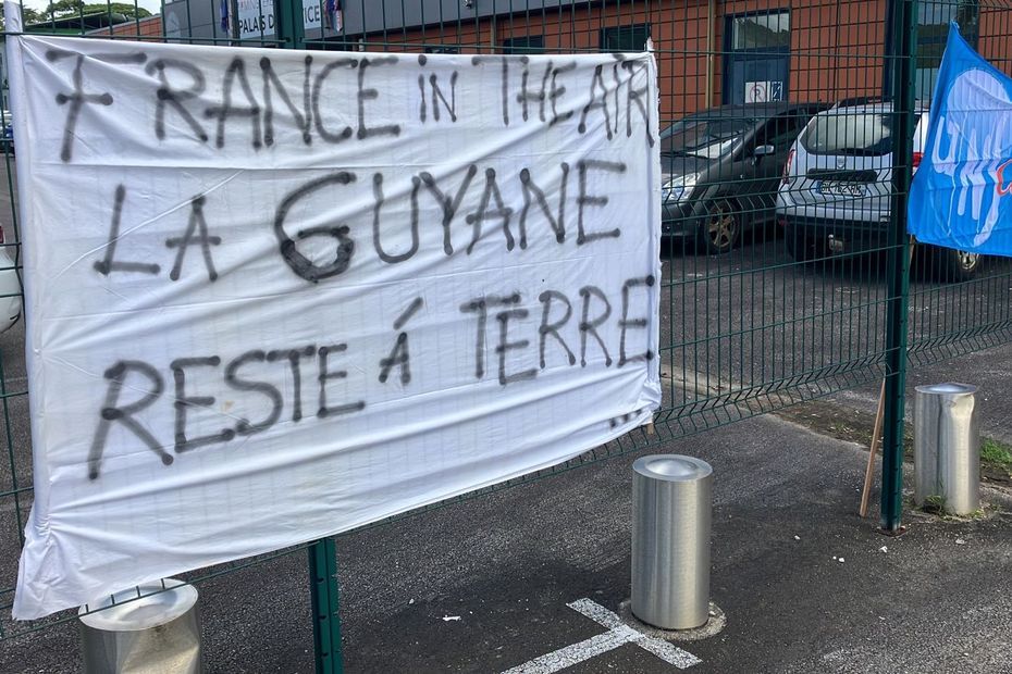 Les salariés d'Air France Guyane en grève