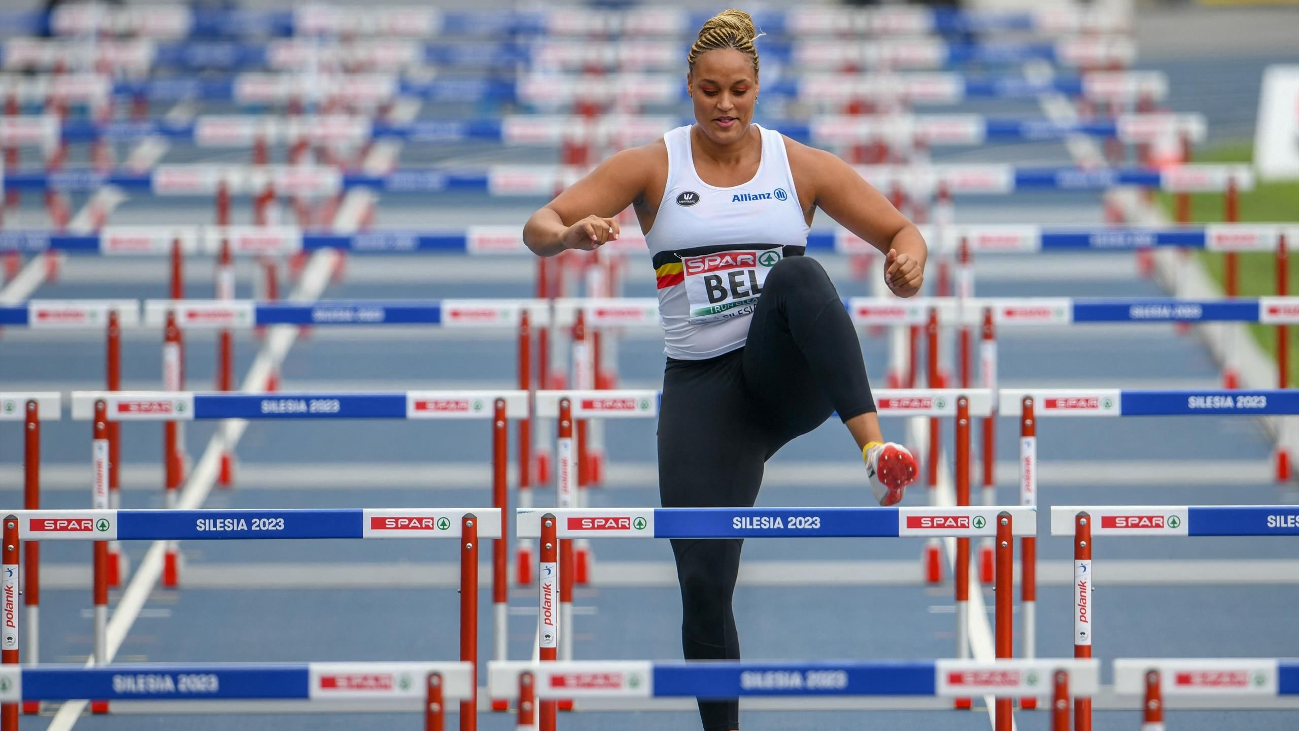 Athlétisme - La Belgique aligne une lanceuse de poids sur 100 mètres haies aux Jeux Européens