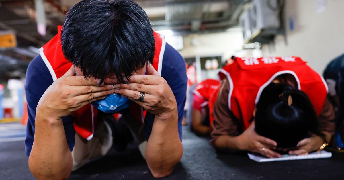 'Air raid alert': Taiwan holds annual evacuation drill amid China tension