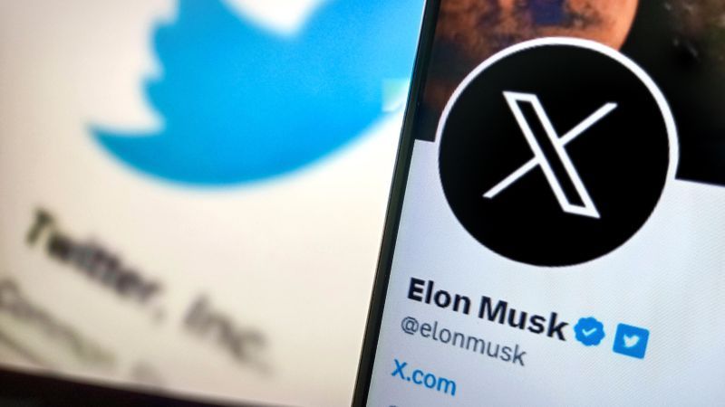 Twitter X logo: Elon Musk begins process of rebranding