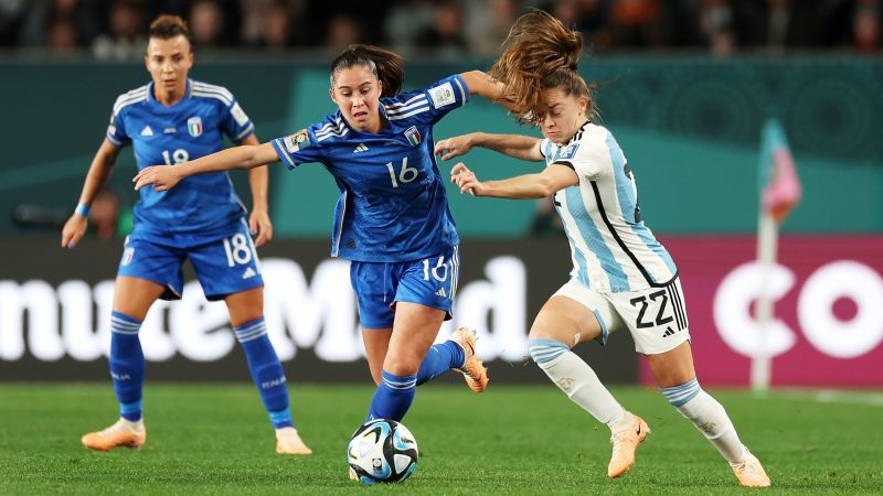 Italy vs Argentina: Giulia Dragoni, 16-year-old 'Little Messi', makes debut at Women's World Cup