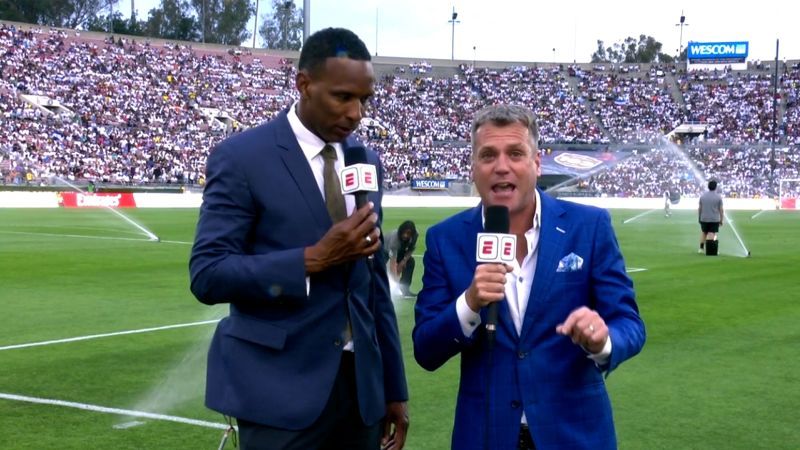 Shaka Hislop: ESPN soccer analyst 'OK' after collapsing on-air, co-host says