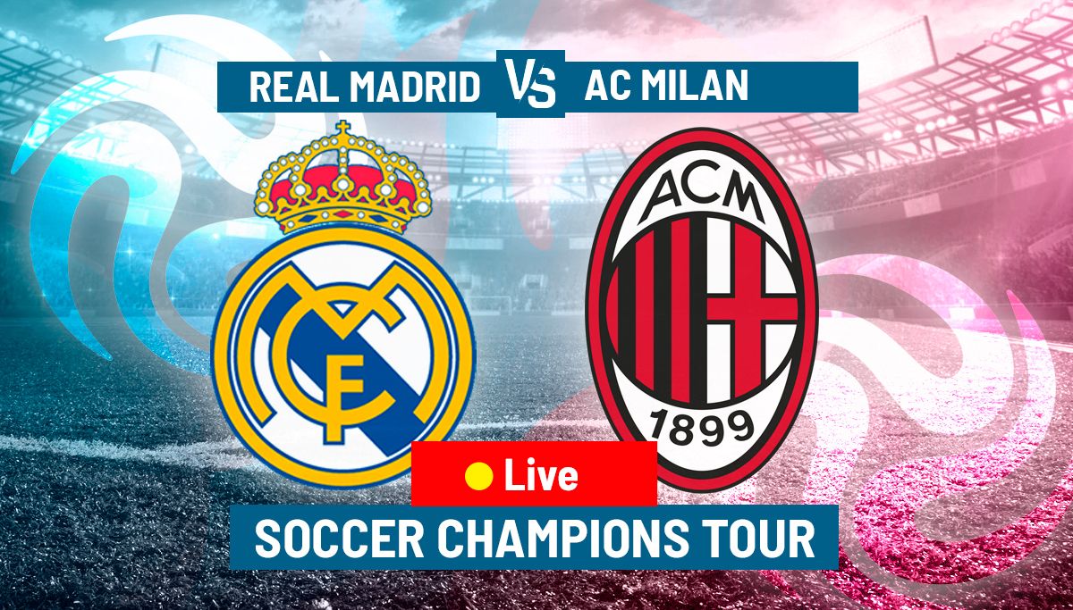 Real Madrid - AC Milan LIVE: First half is underway at Rose Bowl Stadium