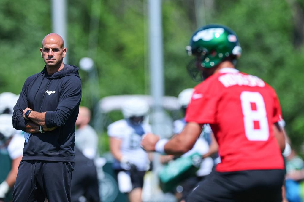 With Aaron Rodgers at Jets helm, pressure increases on Robert Saleh