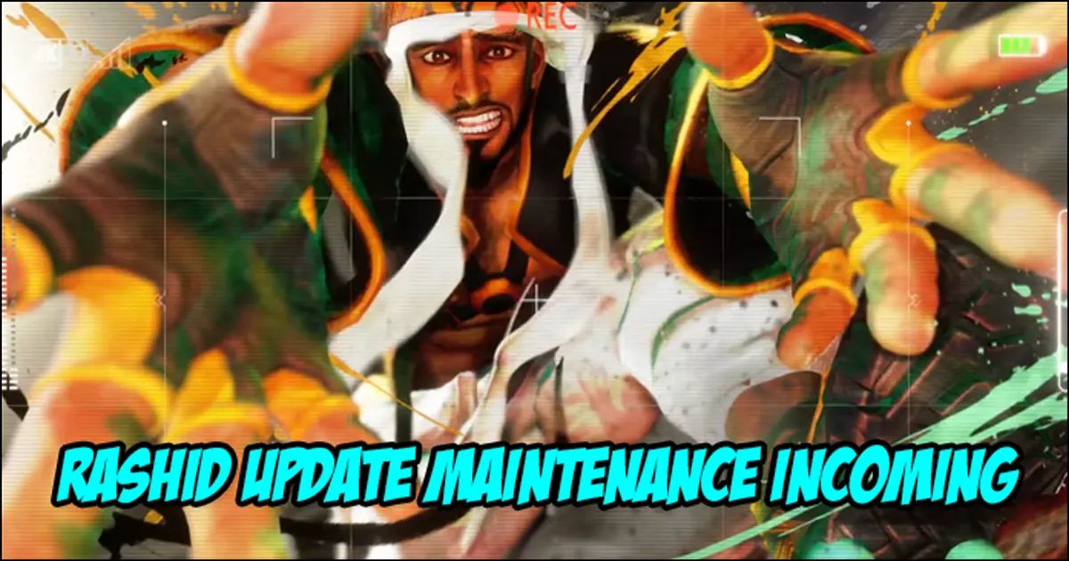 Update: Maintenance for Rashid's incoming update in Street Fighter 6 now underway