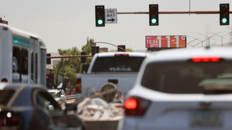 It’s so hot in Arizona, doctors are treating a spike of patients who were burned by falling on the ground