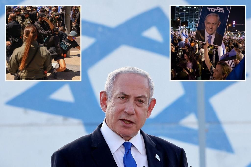 Netanyahu leaves hospital as Israel faces a key vote - and a crisis - over divisive legal changes