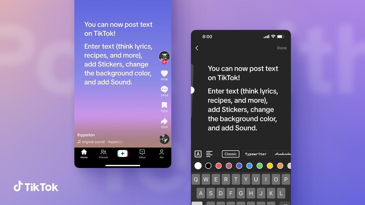 No Need for X-TikTok Users Can Now Make Text Posts