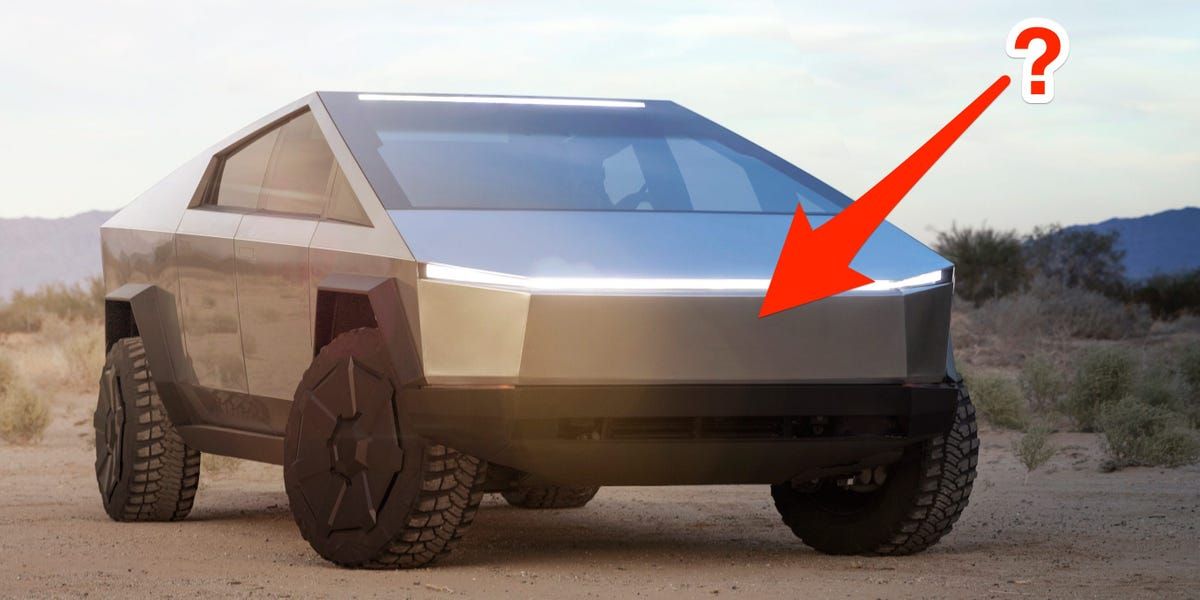 Tesla Cybertruck Looks to Have Tiny Frunk Compared to F-150 Lightning