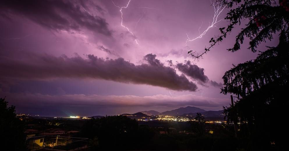 La préfecture place la Corse-du-Sud en vigilance jaune pour le risque "orage et vent" ce mardi matin