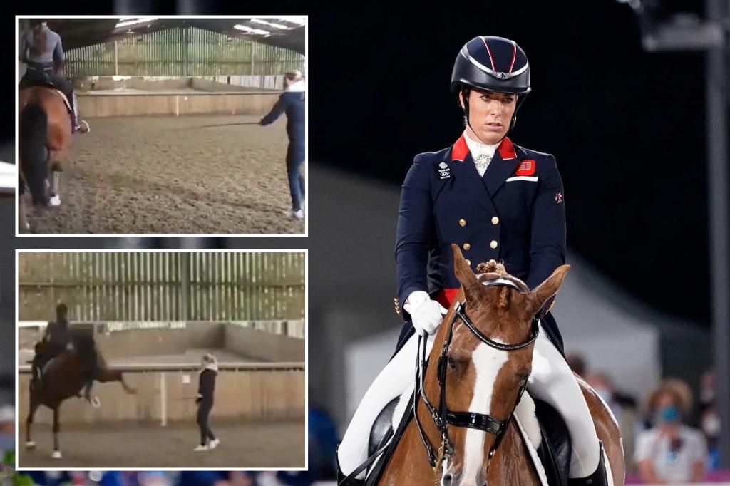 The shocking video that forced Charlotte Dujardin out of Olympics