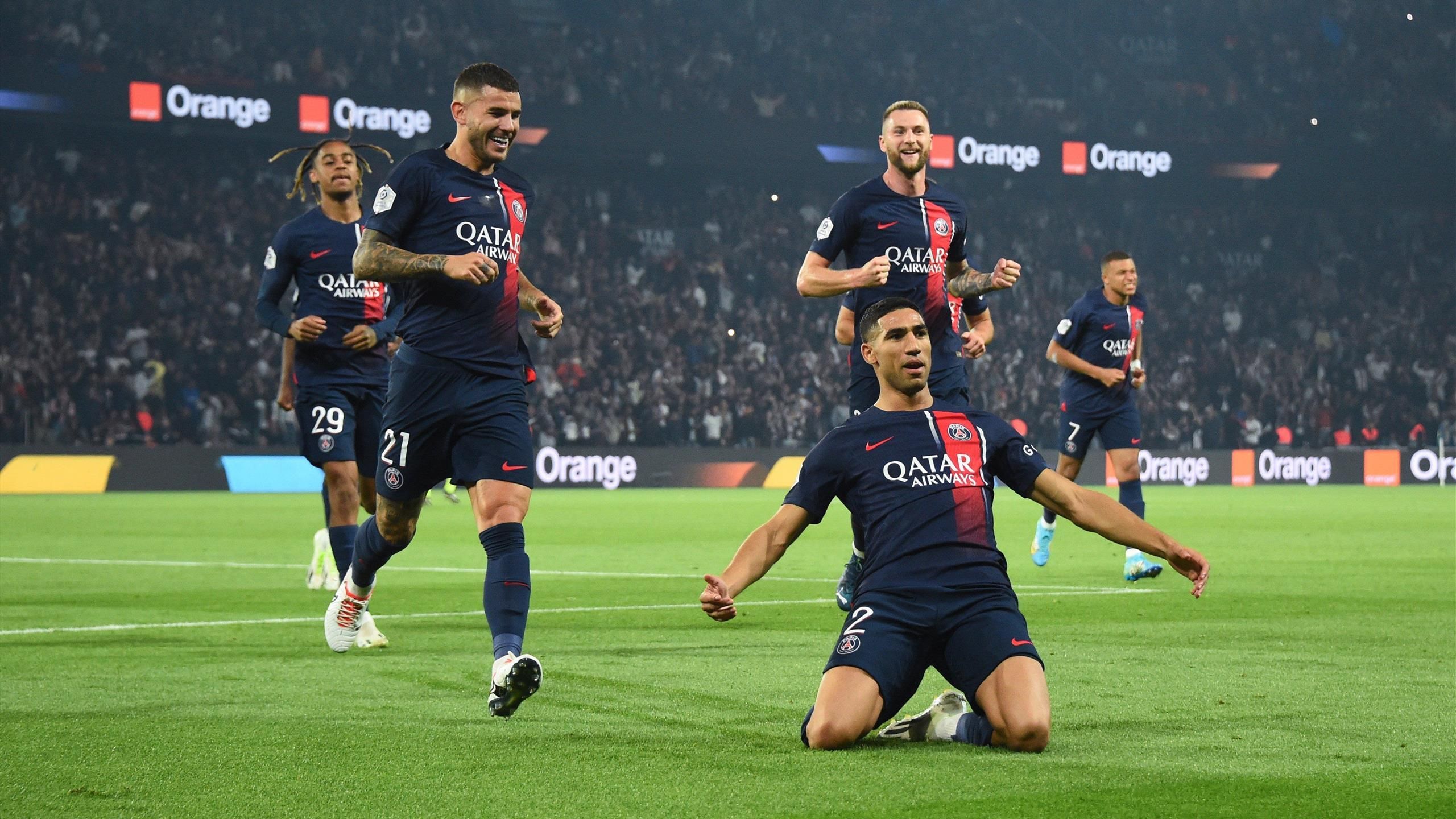 Le PSG s'amuse contre l'OM (4-0) malgré la blessure de Kylian Mbappé, Achraf Hakimi et Randal Kolo Muani buteurs