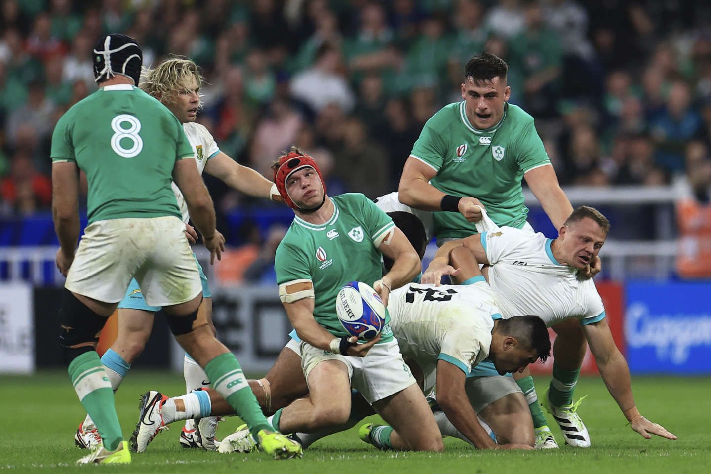 Coupe du monde de rugby : le duel entre l’Afrique du Sud et l’Irlande, un " poème épique " pour la presse étrangère