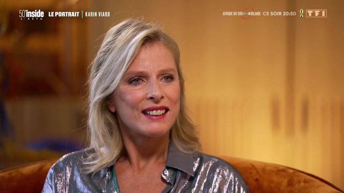 Karin Viard "plus heureuse que jamais" : elle se confie sur sa vie de jeune mariée