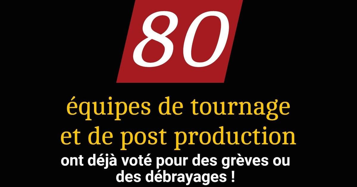 Une grève pour les salaires perturbe les tournages en France