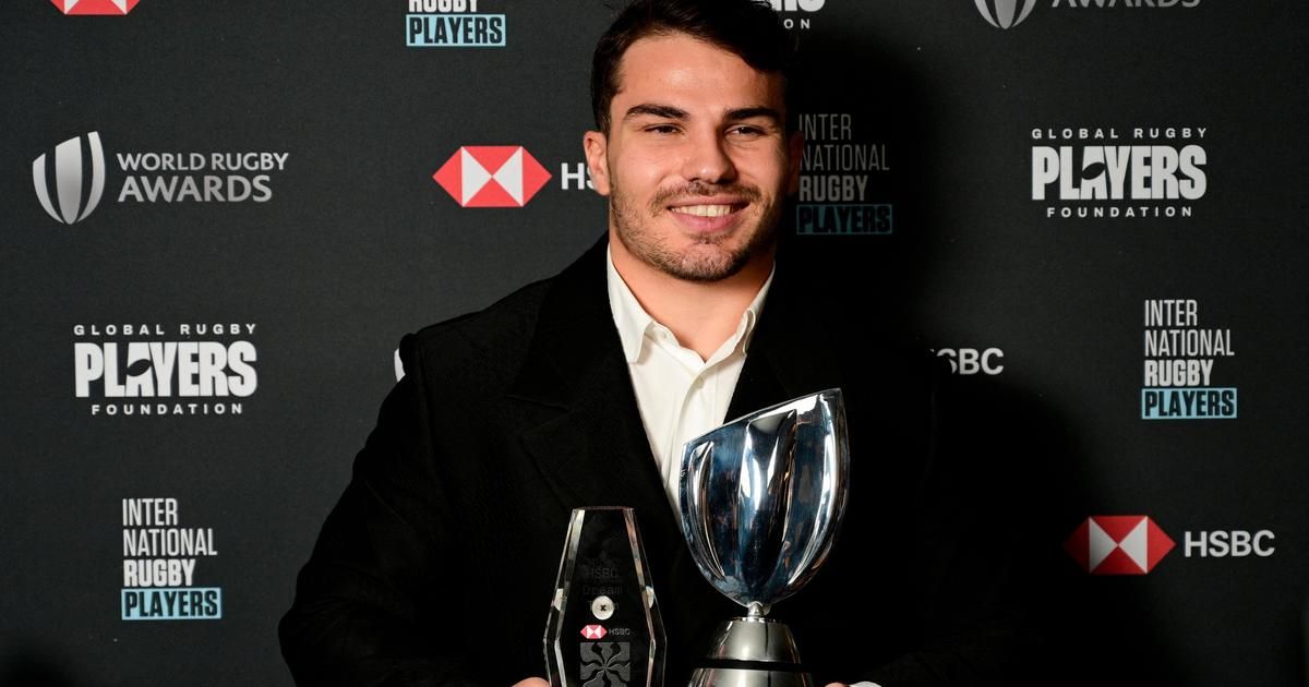 Rugby à 7 : Antoine Dupont sacré meilleur joueur du monde après son titre olympique