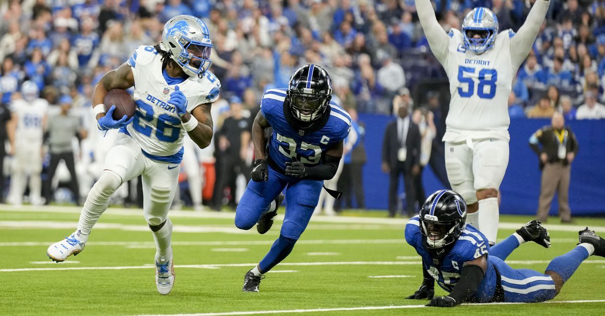 5 takeaways from the Detroit Lions’ victory over the Indianapolis Colts