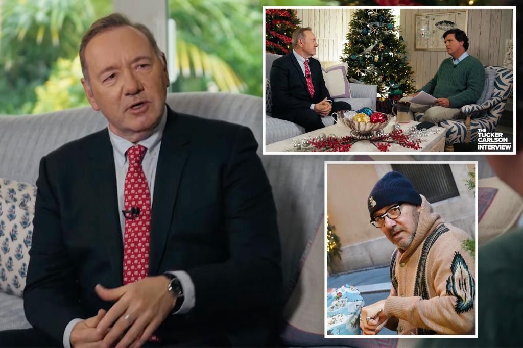 Kevin Spacey's Frank Underwood teases presidential run in bonkers Tucker Carlson interview