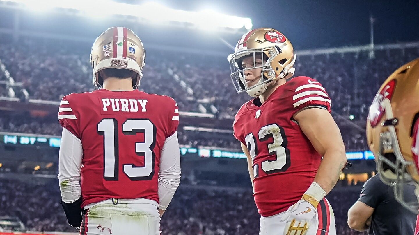 Kyle Shanahan on Christian McCaffrey, Brock Purdy as MVP finalists: "That's what they deserve"