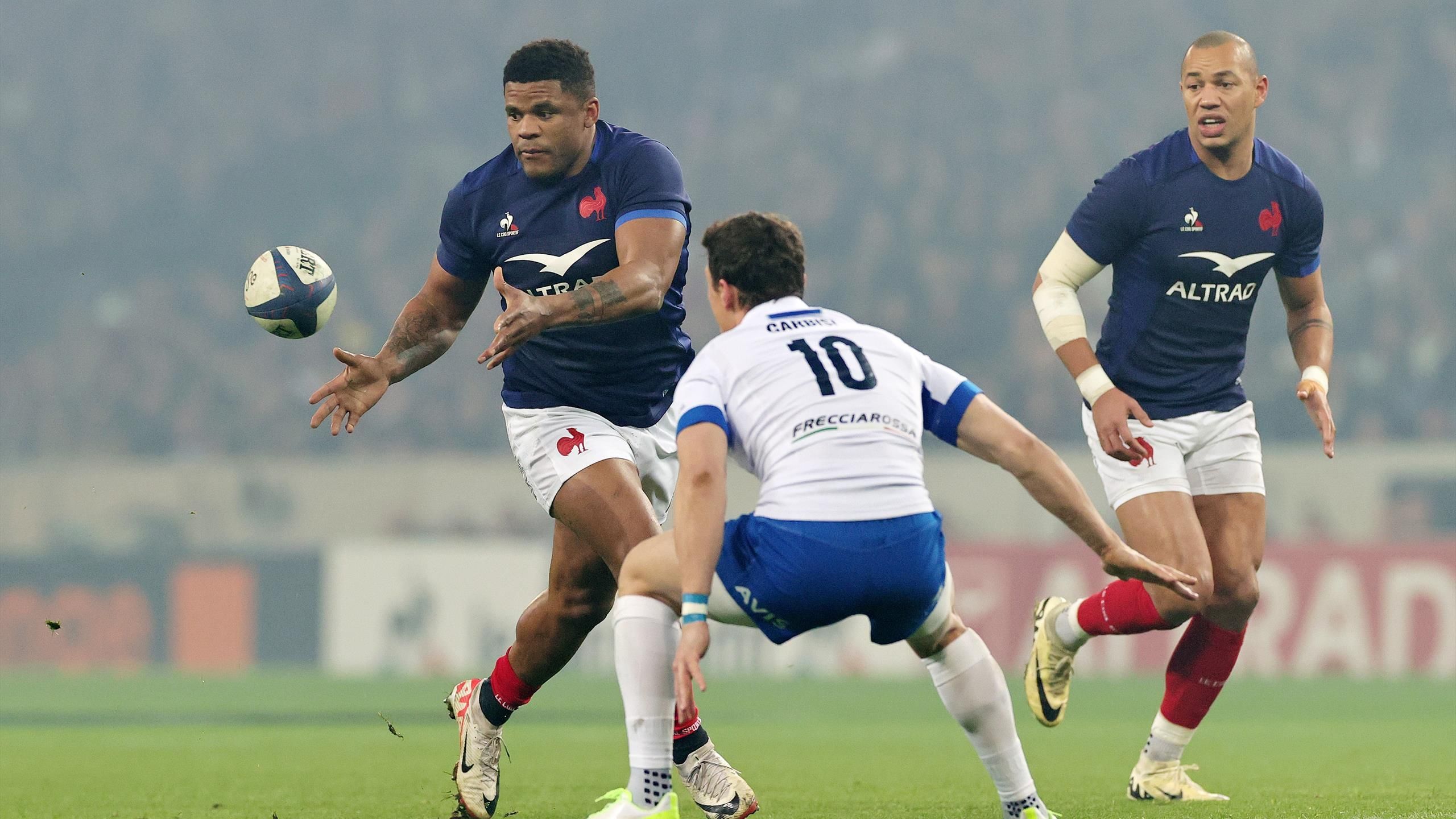 Les notes des Bleus après France-Italie (13-13) : Jonathan Danty fautif, tous coupables