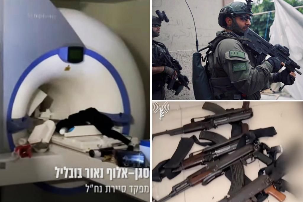 IDF uncover weapons cache at al Shifa hospital's MRI center