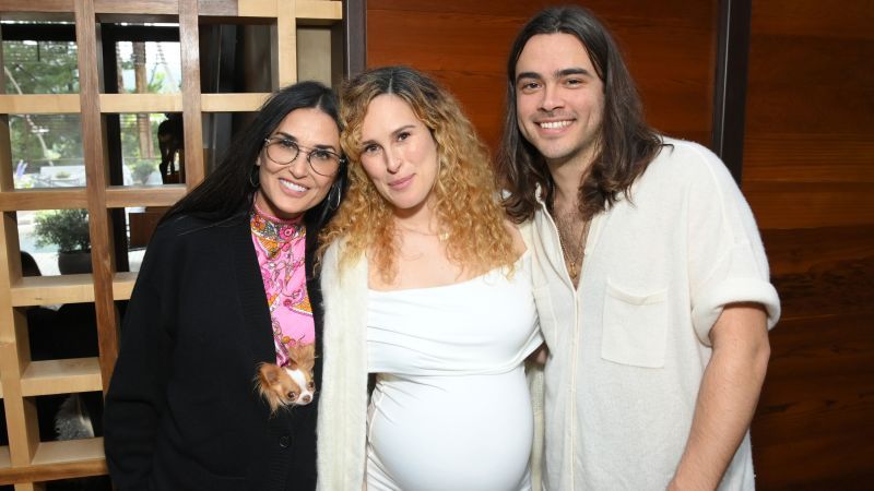 Rumer Willis and Derek Richard Thomas welcome daughter Louetta