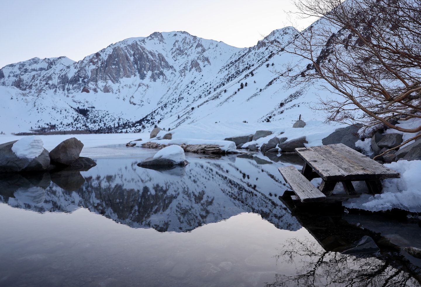 California's snowpack may melt rapidly this week as temperatures soar