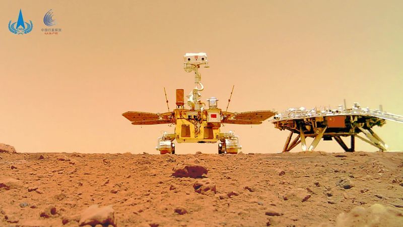 China's Mars rover dormant likely due to dust