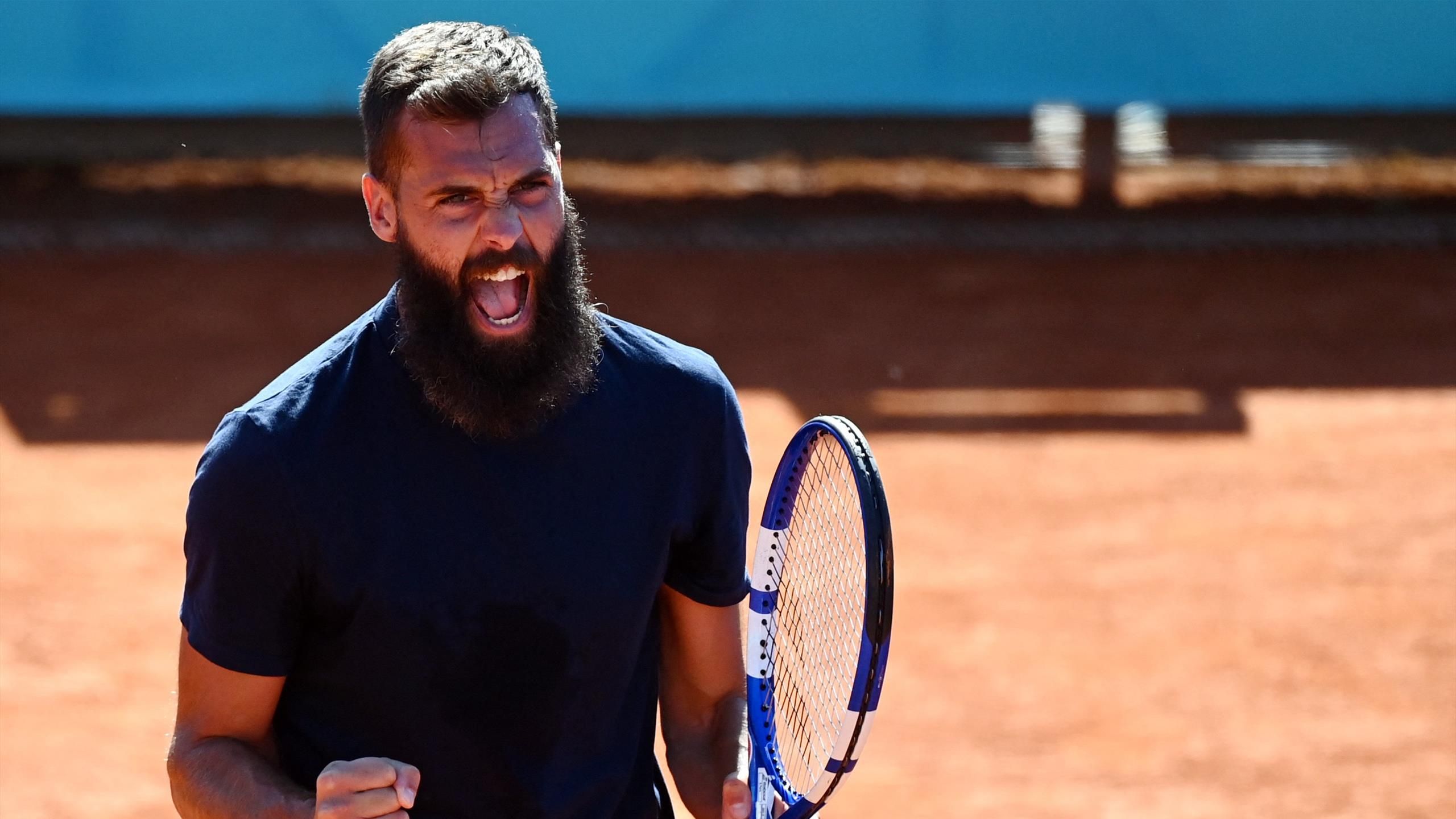 Benoît Paire se qualifie pour le Masters 1000 de Madrid avec des supporters en feu