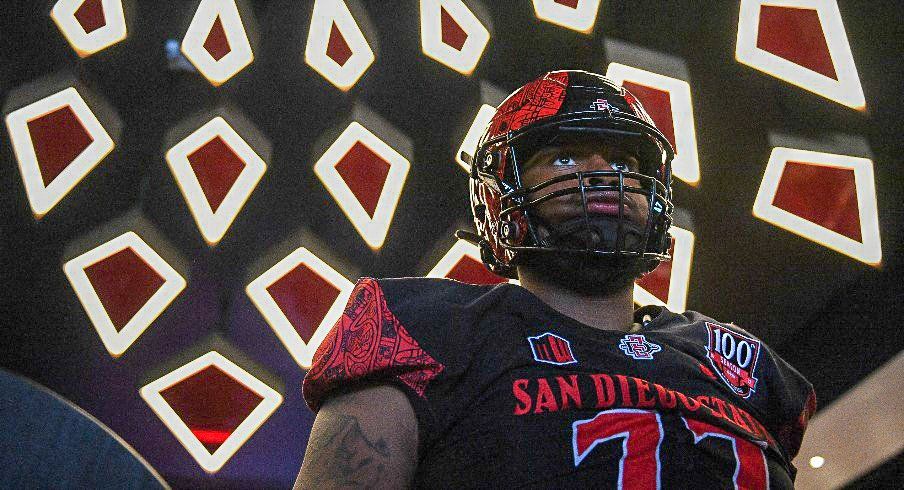 San Diego State Offensive Tackle Transfer Josh Simmons Plans on Taking Official Visit to Ohio State Friday