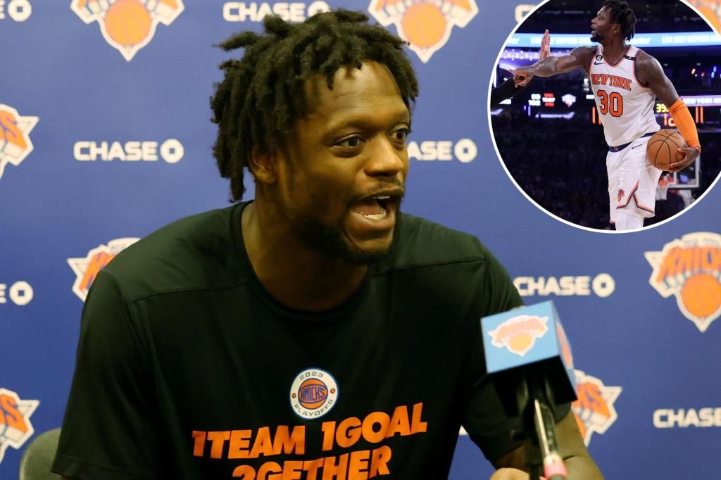 How Julius Randle dealt with Knicks playoff benching