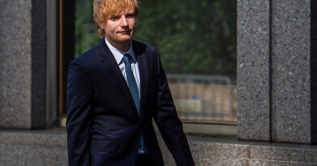 Ed Sheeran, Accused of Copying Marvin Gaye, Testifies He Wrote His Song