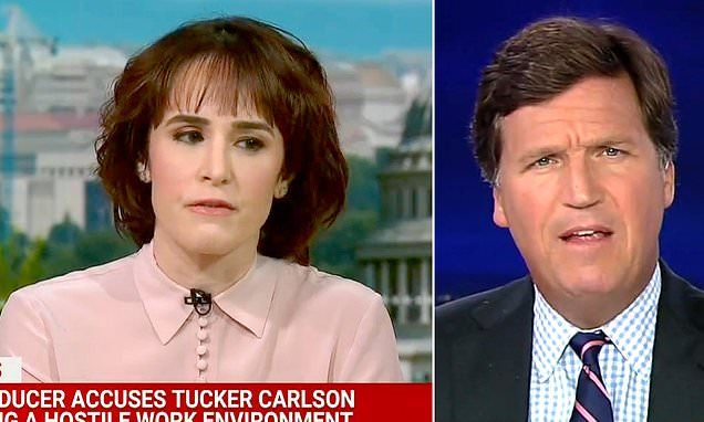 Fox producer who filed lawsuit a month before Tucker Carlson was fired says she celebrated